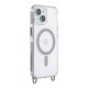 Чехол Apple iPhone 15, Lanyard, MagSafe, Черный