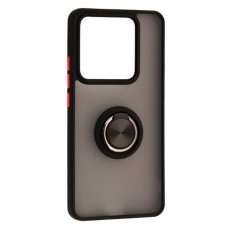 Чохол Xiaomi Poco M7 Pro 5G, Goospery Ring Case, Чорний