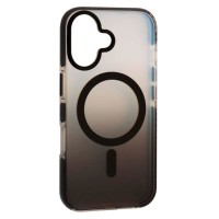 Чехол Apple iPhone 16, Mystic, MagSafe, Черный