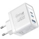 Сетевое зарядное устройство Promate PowerPort, Белый