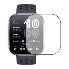 Захисна плівка Xiaomi Amazfit Bip 6, Full Glue, Полімерна, Чорний
