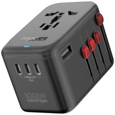 Сетевое зарядное устройство Promate TripMate-GaN100, Черный