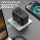 Сетевое зарядное устройство Promate TripMate-GaN100, Черный