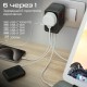 Сетевое зарядное устройство Promate TripMate-GaN100, Черный