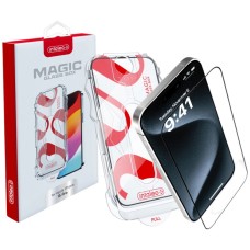 Захисне скло Apple iPhone 15 Pro, Intaleo, Чорний