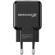 Сетевое зарядное устройство Grand-X, USB, Черный