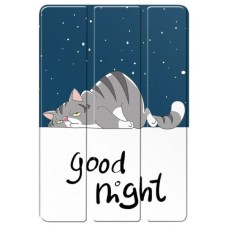 Чохол-книжка Samsung P620 Galaxy Tab S6 Lite, P625 Galaxy Tab S6 Lite, P627 Galaxy Tab S6 Lite, BeCover Flexible TPU Mate, Good Night, Малюнок