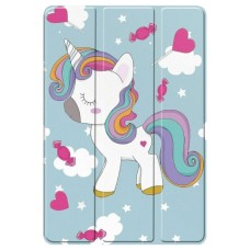 Чохол-книжка Samsung SM-X510 Galaxy Tab S9 FE, SM-X710 Galaxy Tab S9, SM-X716 Galaxy Tab S9, BeCover Flexible TPU Mate, Unicorn, Малюнок