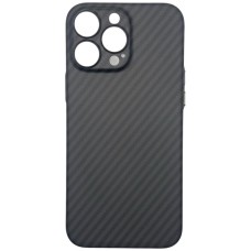 Чехол Apple iPhone 16 Pro, BeCover Carbonite Case, MagSafe, Черный