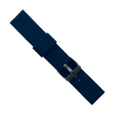 Ремінець універсальний, Silicone Metal Claps, Midnight Blue, Синій