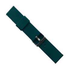 Ремінець універсальний, Silicone Metal Claps, Pine Green, Зелений