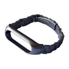 Ремінець Xiaomi Mi Band 3, Mi Band 4, Metal 3-BEAD, Золотий