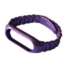 Ремінець Xiaomi Mi Band 3, Mi Band 4, Metal 3-BEAD, Pink Gold, Рожевий