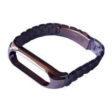 Ремінець Xiaomi Mi Band 3, Mi Band 4, Metal 3-BEAD, Rose Gold, Рожевий