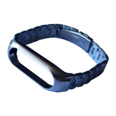 Ремінець Xiaomi Mi Band 3, Mi Band 4, Metal 3-BEAD, Срібний