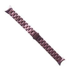 Ремінець Xiaomi Mi Band 8, Mi Band 9, Metal 3-BEAD, Pink Gold, Рожевий