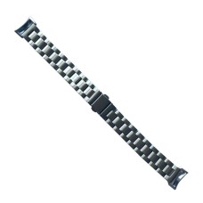 Ремінець Xiaomi Mi Band 8, Mi Band 9, Metal 3-BEAD, Срібний