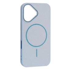 Чохол Apple iPhone 16, Air Beats Sunshine, MagSafe, Синій