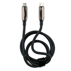 USB кабель LDNIO LC921, Type-C, 1.0 м., Сірий