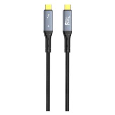 USB кабель LDNIO TC11c, Type-C, 1.0 м., Чорний