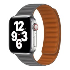 Ремінець Apple Watch 38, Watch 40, Magnetic Silicone, Сірий