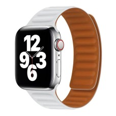 Ремінець Apple Watch 38, Watch 40, Magnetic Silicone, Білий