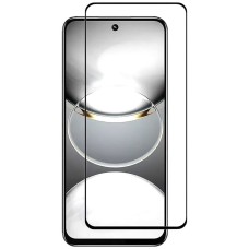 Захисне скло Tecno Spark 30C, BeCover, Чорний