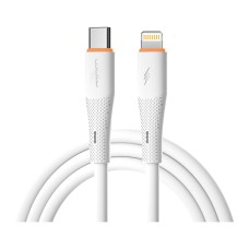 USB кабель WUW X226 Apple iPhone SE 2022, iPhone 14 Pro Max, iPhone 14 Plus, iPhone 14 Pro, iPhone 14, iPhone 13 Pro, iPhone 13 Mini, iPhone 13, iPhone 13 Pro Max, iPhone 12 Mini, iPhone 12 Pro Max, iPhone 12 Pro, Lightning, 1.0 м., Білий