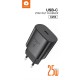 Сетевое зарядное устройство WUW C253, Черный