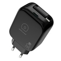 Сетевое зарядное устройство WUW C257, Черный