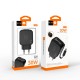 Сетевое зарядное устройство WUW C257, Черный