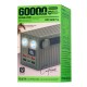 Повербанк (Power Bank) Remax RPP-609 Pro, 60000 mAh, Сірий