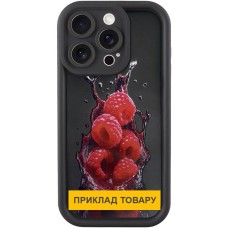 Чохол Apple iPhone 16e, Epik Prestige, Raspberry, Чорний