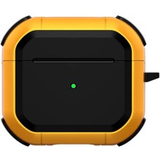 Чехол Apple AirPods 4, Epik Black Edition, Желтый