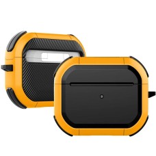 Чехол Apple AirPods Pro 2, Epik Black Edition, Желтый