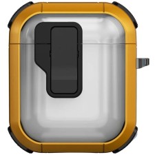 Чохол Apple AirPods, AirPods 2, Epik Locking Button, Жовтий