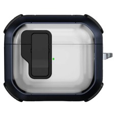 Чехол Apple AirPods 4, Epik Locking Button, Синий