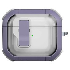 Чохол Apple AirPods 4, Epik Locking Button, Light Purple, Фіолетовий