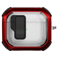 Чехол Apple AirPods 4, Epik Locking Button, Красный