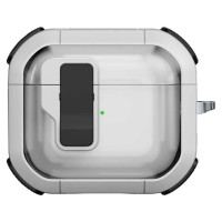 Чехол Apple AirPods 4, Epik Locking Button, Белый