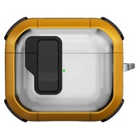 Чохол Apple AirPods Pro, Epik Locking Button, Жовтий