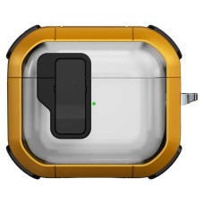 Чохол Apple AirPods Pro, Epik Locking Button, Жовтий