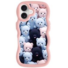 Чохол Apple iPhone 16, Epik Cloudy Pictures, Bears, Малюнок