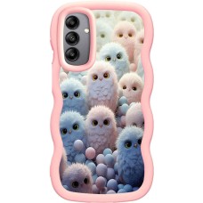 Чохол Samsung A155 Galaxy A15, A156 Galaxy A15 5G, Epik Cloudy Pictures, Owls, Малюнок
