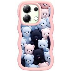 Чохол Xiaomi Redmi Note 13 Pro, Epik Cloudy Pictures, Bears, Малюнок