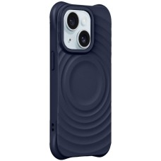 Чохол Apple iPhone 13, Epik Orbit, Dark Blue, MagSafe, Синій