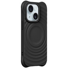 Чехол Apple iPhone 15, Epik Orbit, MagSafe, Черный