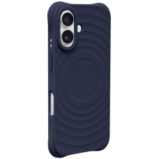 Чохол Apple iPhone 16, Epik Orbit, Dark Blue, MagSafe, Синій