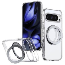 Чохол Google Pixel 9, Pixel 9 Pro, Epik Aura Fold, MagSafe, Прозорий
