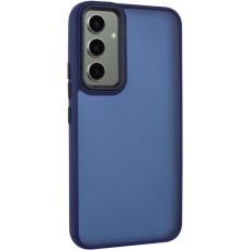 Чохол Samsung Galaxy S25 Plus, Epik Lyon frosted, Navy Blue, Синій